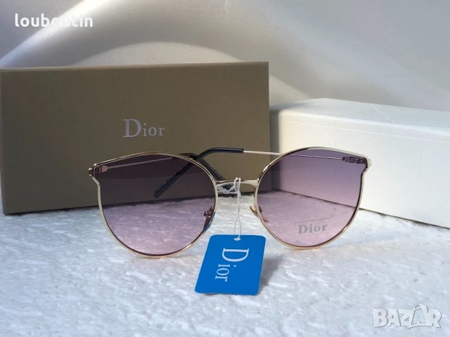 DIOR 2021 слънчеви очила тип котка UV 400 защита с лого, снимка 5 - Слънчеви и диоптрични очила - 33570206