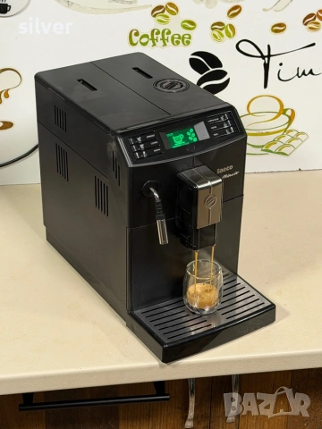 Кафемашина кафе автомат Saeco minuto с гаранция , снимка 3 - Кафемашини - 53377066