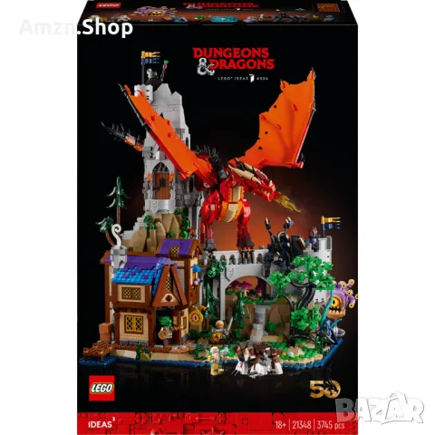LEGO 21348 Ideas - Dungeons & Dragons: Сагата за червения дракон ( 21348 ), снимка 2 - Колекции - 47901408