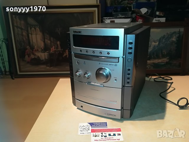 sony hcd-cpx22 s-master cd/tuner/2deck/amplifier, снимка 2 - Ресийвъри, усилватели, смесителни пултове - 28897001