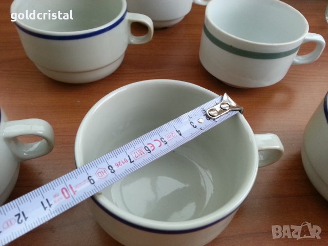 Стар български порцелан чаши купички , снимка 2 - Антикварни и старинни предмети - 37340356