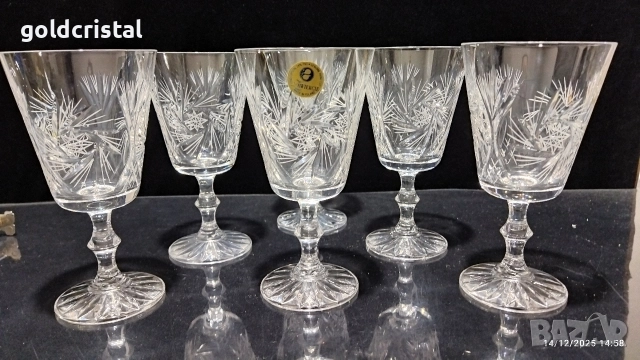 кристални чаши 