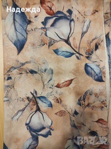 Кашмирен шал, снимка 2 - Шалове - 53370555