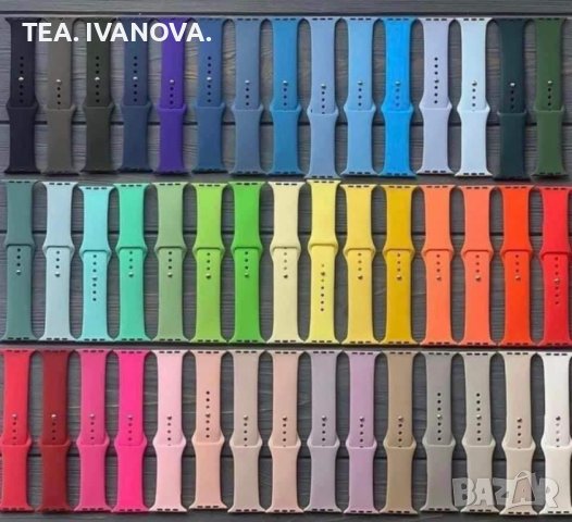 Каишки за Apple iWatch 3,4,5,6,SE, 7 Series - 38,40,41,42,44,45,49мм, снимка 12 - Каишки за часовници - 37544027