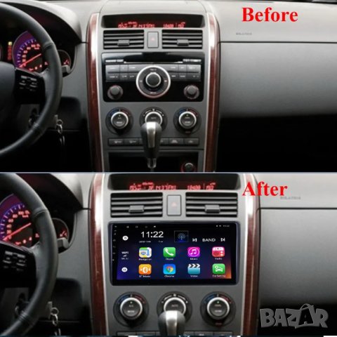 Мултимедия за Mazda CX-9, Мазда, плеър с Екран 10”, с Android, Навигация, Двоен дин, дисплей, CX 9 , снимка 5 - Аксесоари и консумативи - 43441947