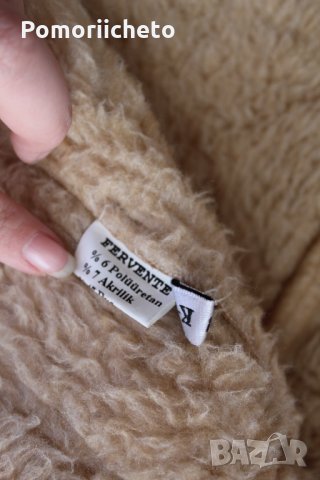 Леко палто имитация на кожа, снимка 11 - Палта, манта - 26456360