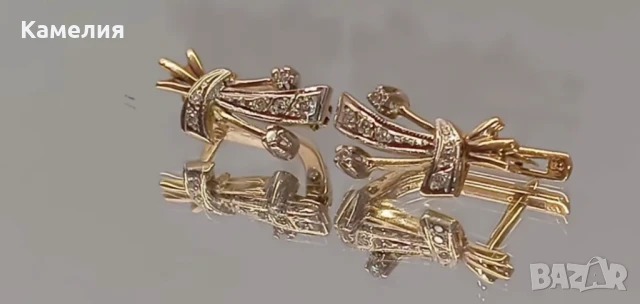 Руско злато , снимка 10 - Обеци - 50709418