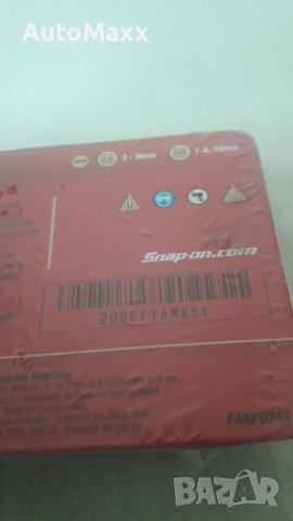 Шестограми Snap-on Made in USA, снимка 2 - Ключове - 37677248