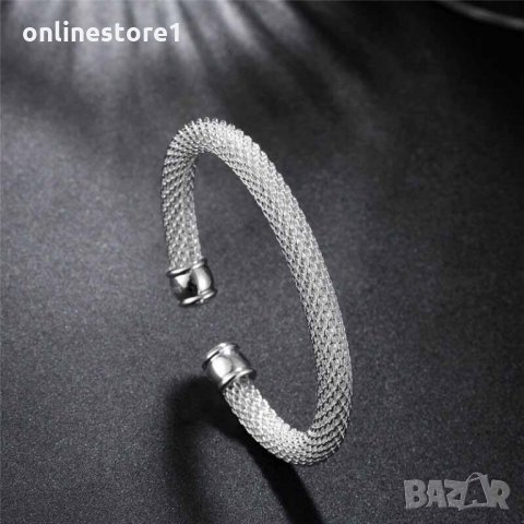 Сребърна гривна 925 - Тремела Код: BGRX126, снимка 3 - Гривни - 33682210