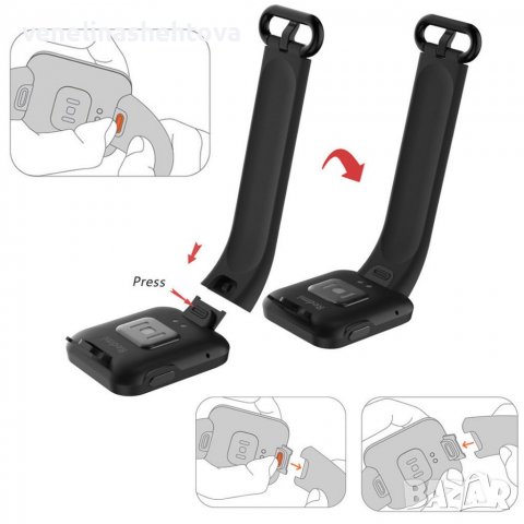 Силиконова каишка /верижка за xiaomi Mi Watch Lite/xiaomi redmi watch 2 Lite, снимка 8 - Каишки за часовници - 38893628