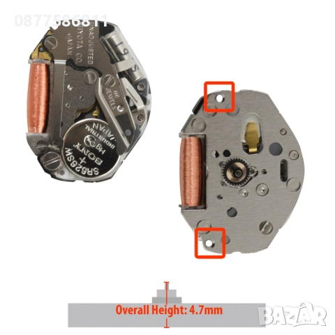 ЧАСОВНИКОВ МЕХАНИЗЪМ MIYOTA 6L12 С ДАТА ЯПОНСКО ПРОИЗВОДСТВО MIYOTA/CITIZEN.МИЙОТА МИОТА С ДЕН ДАТА, снимка 10 - Други - 51605743