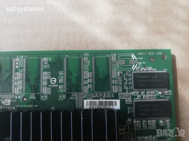 Видео карта NVidia GeForce MSI FX5200(MS-8911) 128MB DDR 64bit AGP, снимка 6 - Видеокарти - 38028457