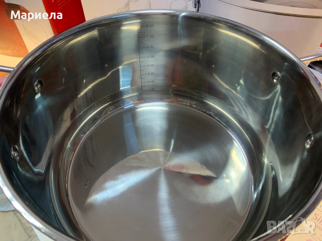 НОВА Немска Тенджера 28 см. / 8 литра, снимка 5 - Съдове за готвене - 51907801