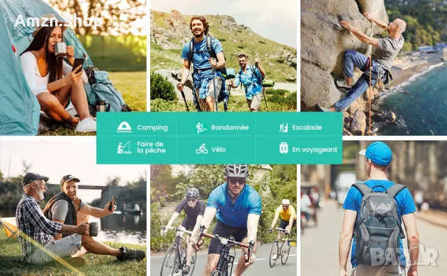 Соларен панел Соларна батерия преносимо слънчево зарядно устройство 26800 mAh бързо зареждане PD 18w, снимка 6 - Външни батерии - 50275740