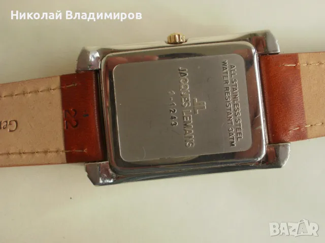 Jacques Lemans швейцарски оригинален мъжки ръчен часовник, снимка 12 - Мъжки - 50060517