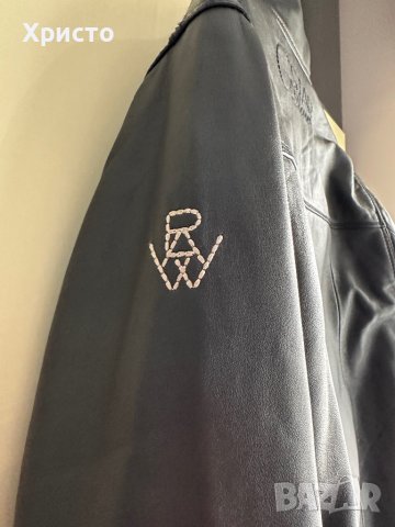 G star кожено яке размер М, снимка 8 - Якета - 43815512