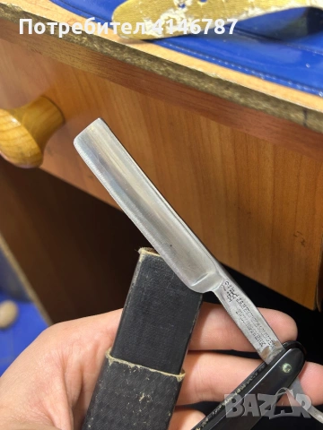 Стар немски бръснач , снимка 3 - Антикварни и старинни предмети - 53107628