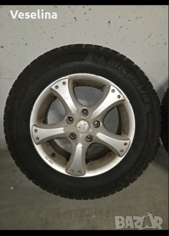 Комплект лети джанти със зимни гуми 205/70/15, снимка 9 - Гуми и джанти - 52969292