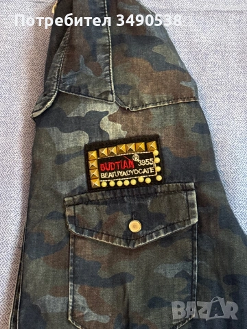 Дамска дънкова риза, снимка 4 - Ризи - 53445019