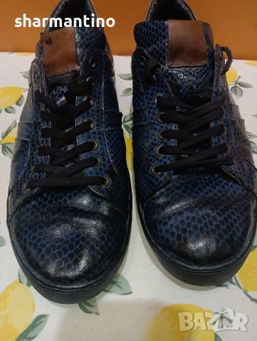 Invinci Italy сникърси N 46 кожени, снимка 3 - Маратонки - 53469798