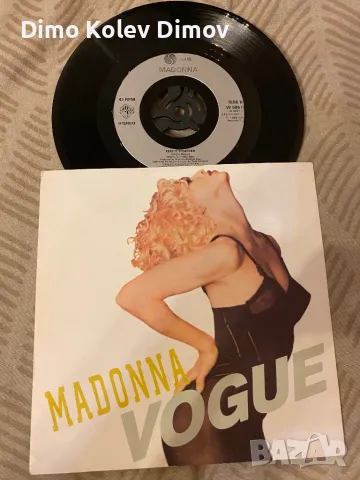 Madonna Vogue 7” Винил, Плоча, снимка 3 - Грамофонни плочи - 47394677