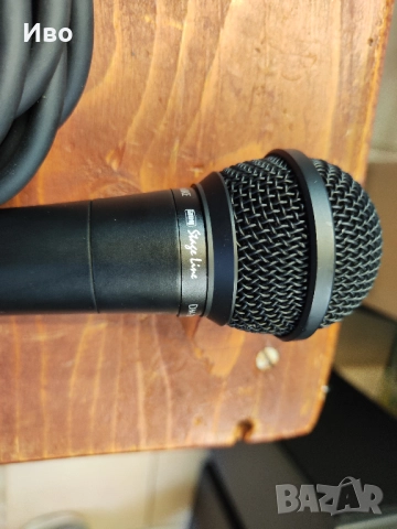 Професионален микрофон IMG Stageline DM-3000 В отлично техническо и визуално състояние., снимка 5 - Микрофони - 52005635