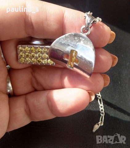 ВИНТИДЖ / Марков комплект от масивни сребърни бижута / проба 925 , снимка 8 - Бижутерийни комплекти - 40448911