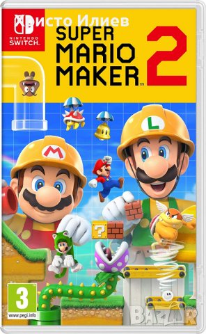 Nintendo Switch Игра Super Mario Maker 2 , снимка 1 - Игри за Nintendo - 39404185