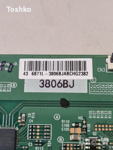 TCON BOARD 6870C-0532A TV HITACHI 43HE4000, снимка 3 - Части и Платки - 43090444