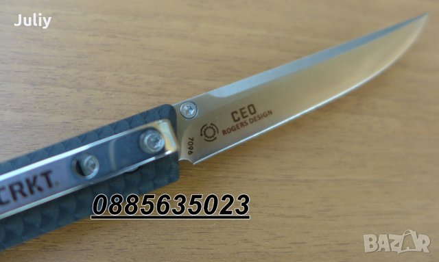Сгъваем нож CRKT 7096 / 58 грама /, снимка 14 - Ножове - 28678671