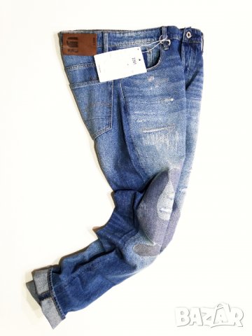 НОВИ и Намалени! G-star 3301 Straight Tapered KIR DENIM ORGANIC TAPE RESTORED Мъжки Дънки W31, снимка 6 - Дънки - 38345298