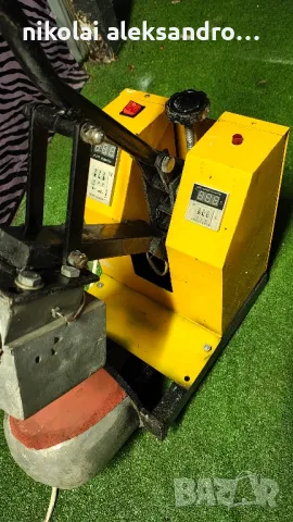 гореща преса, снимка 3 - Други машини и части - 47740094