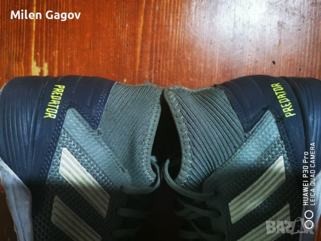 Спортни маратонки Adidas Predator, тип "стоножки", номер 40, идеално запазени , снимка 6 - Спортни обувки - 43425637