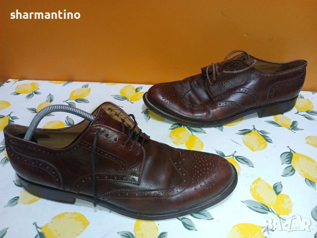 Quarvif N 46 кожени обувки , снимка 10 - Официални обувки - 53375814