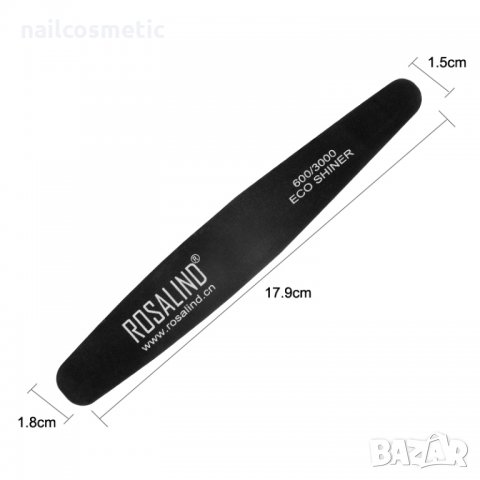 Професионална комбинирана пила 100/180, снимка 5 - Декоративна козметика - 24048037