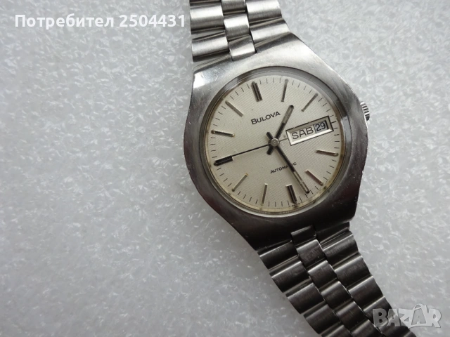 bulova булова автомат, снимка 3 - Мъжки - 53386814
