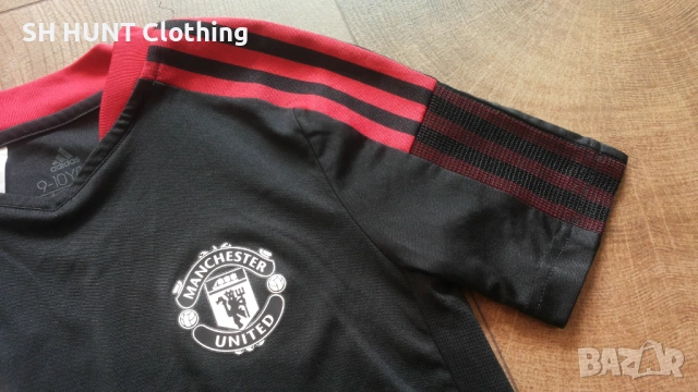 Adidas MANCHESTER UNITED Kids Football T-shirt Размер 9-10 г / 140 см детска футболна тениска 22-60, снимка 3 - Детски тениски и потници - 53296632