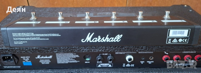 Китарен усилвател Marshall DSL40CR, снимка 5 - Китари - 51473324