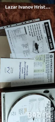 Грамофон Hitachi HT 68, снимка 4 - Грамофони - 49379525