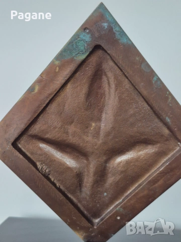 Авторска бронзова пластика „Ръце“ – Художествена скулптура (24.5 см) ​, снимка 5 - Антикварни и старинни предмети - 53294901