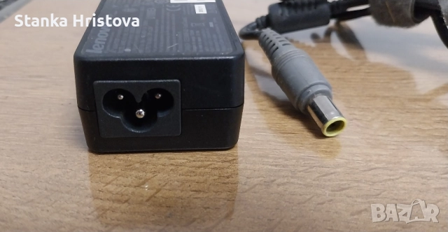 Оригинално зарядно Lenovo 20v 3.25A., снимка 3 - Друга електроника - 52451552
