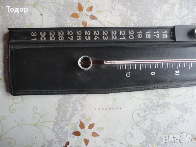 Немски термометър с календар маркировки , снимка 4 - Колекции - 42988250