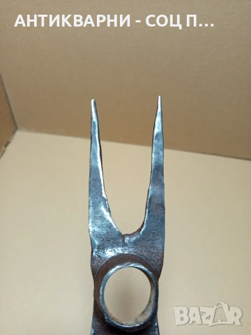 Соц Стара Ръчно Кована Мотичка Каластирка., снимка 9 - Антикварни и старинни предмети - 50660105