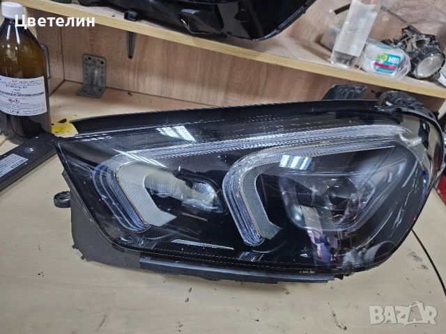 Ляв фар за Mercedes GLE W167 Multibeam lqv far мерцедес гле 167, снимка 3 - Части - 51859837