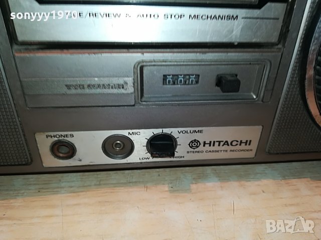 hitachi trk-8110e made in japan 0506212111, снимка 11 - Радиокасетофони, транзистори - 33117041