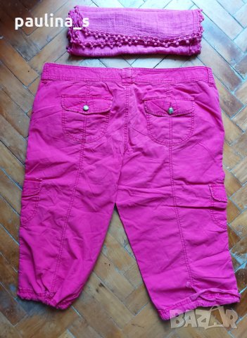 Еластични розови дънкови бермуди "Arizona" jean&Сo. / голям размер, снимка 6 - Къси панталони и бермуди - 14361266
