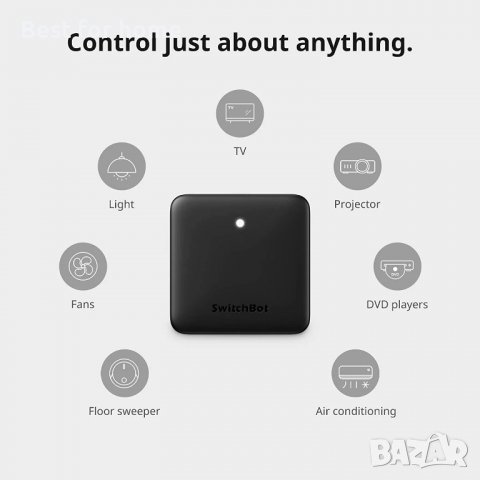 SwitchBot Hub Mini Smart Remote Control, снимка 4 - Друга електроника - 39119435