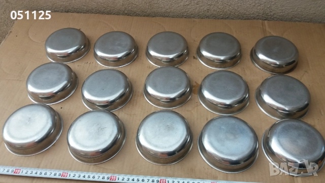 никел - комплект от 15 купички за сладко , снимка 13 - Други ценни предмети - 52605568