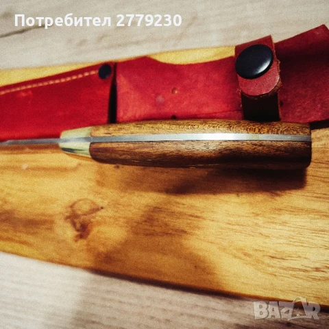 Нож ръчна изработка на Майстор П.Неделев Нов, снимка 15 - Ножове - 50885874