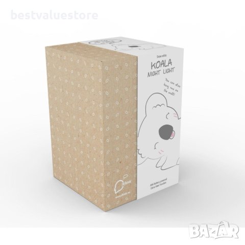 LED Нощна Лампа Коала 17см, снимка 3 - Лед осветление - 43610142